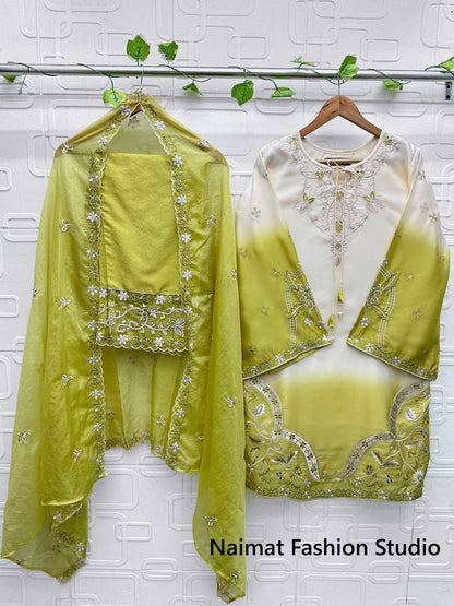 Nfs 1214 Naimat Fashion Studio Ho Pakistani Readymade Suits Supplier Gujarat