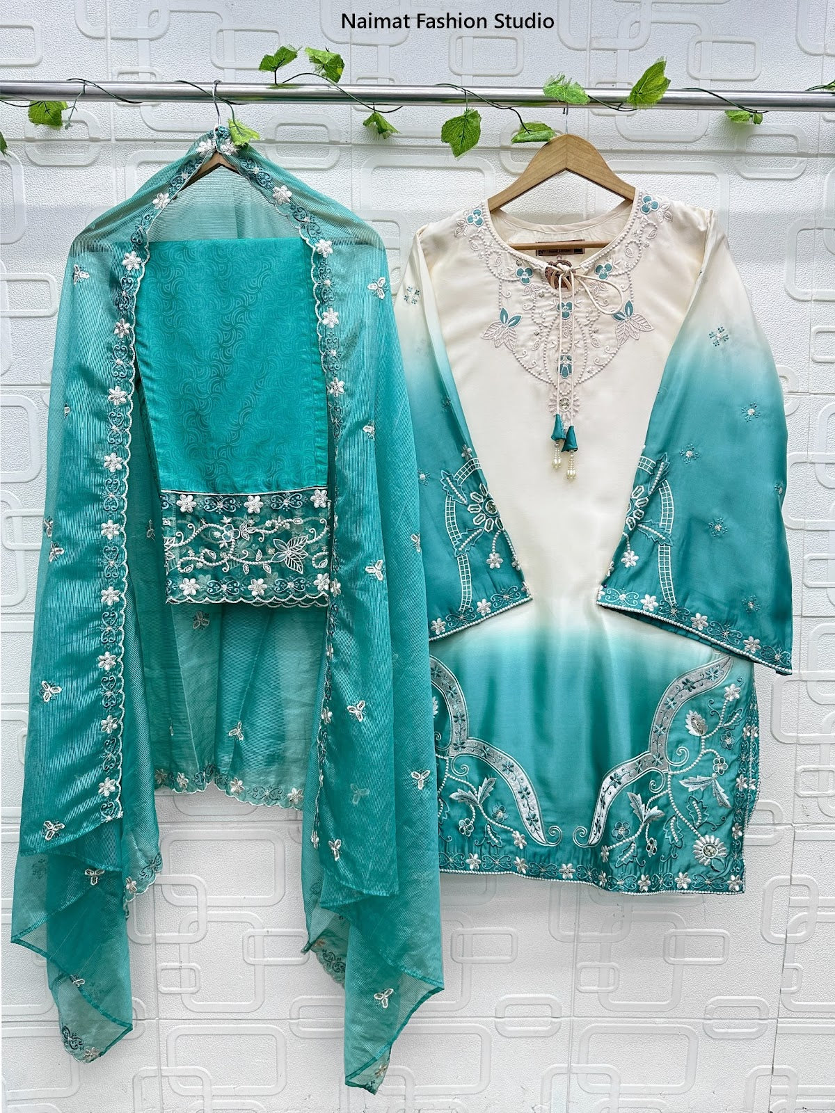Nfs 1214 Naimat Fashion Studio Ho Pakistani Readymade Suits Supplier Gujarat