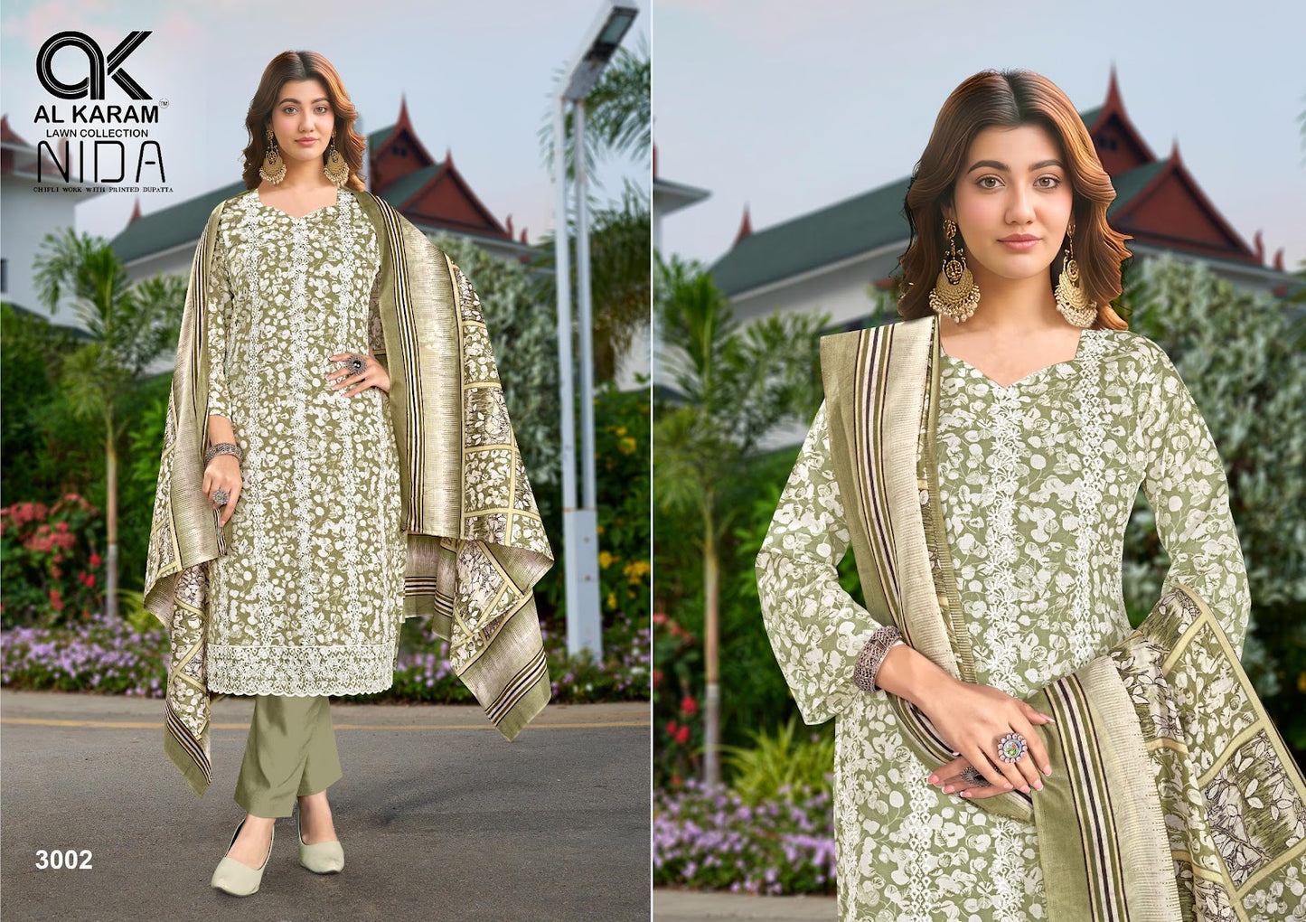 Nida Al Karam Pure Cotton Karachi Salwar Suits Manufacturer India