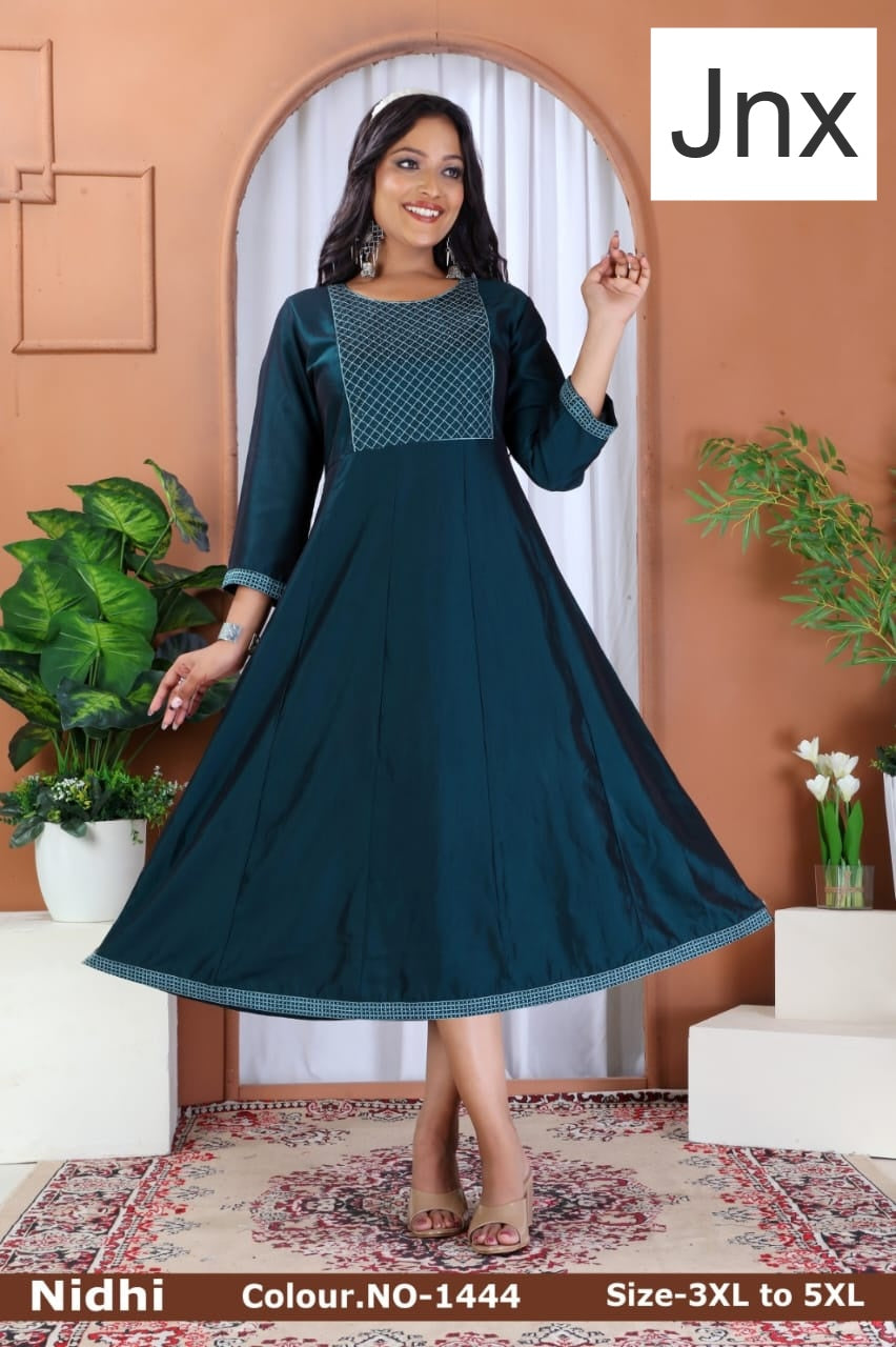 Nidhi 050126 Jnx Anarkali Kurtis Supplier