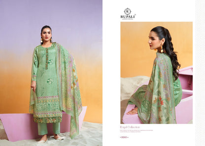 Nidhi Rupali Muslin Pant Style Suits Supplier Gujarat