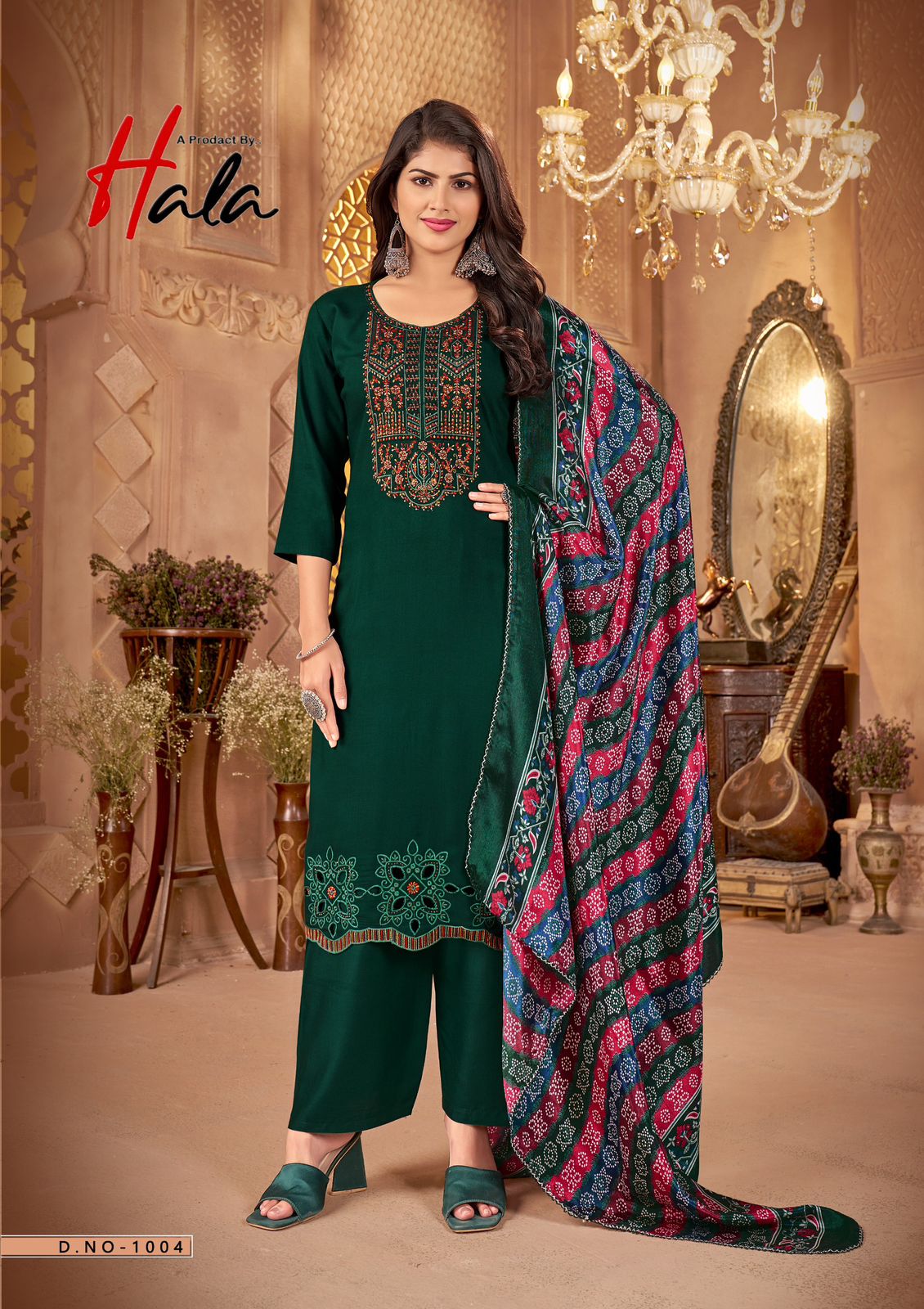 Nigaar New Edition Hala Reyon Karachi Salwar Suits Manufacturer India