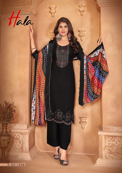 Nigaar New Edition Hala Reyon Karachi Salwar Suits Manufacturer India