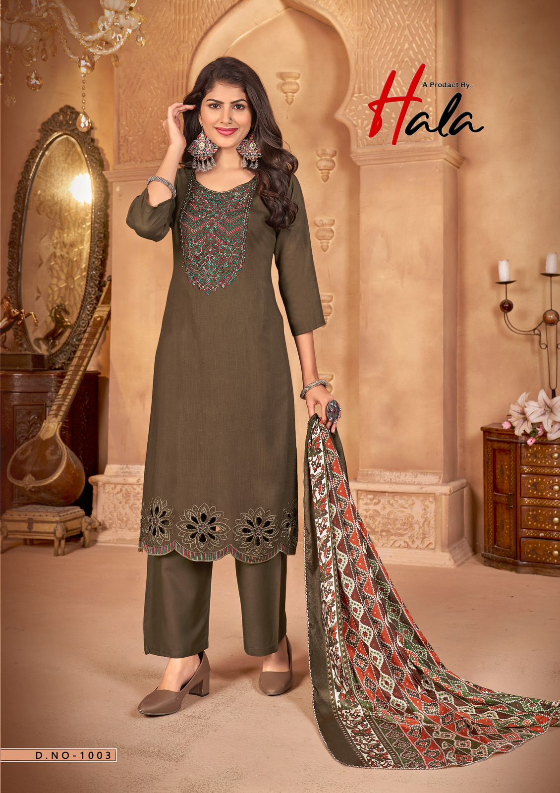 Nigaar New Edition Hala Reyon Karachi Salwar Suits Manufacturer India