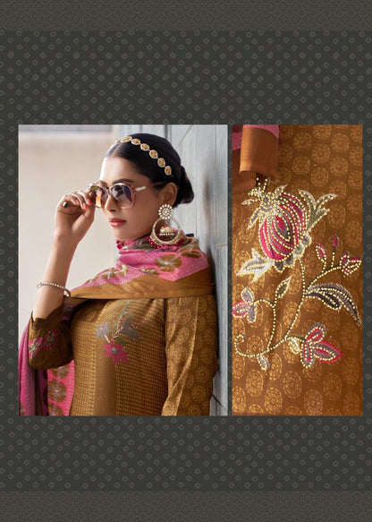 Nigaar Roli Moli Pashmina Suits Supplier Gujarat