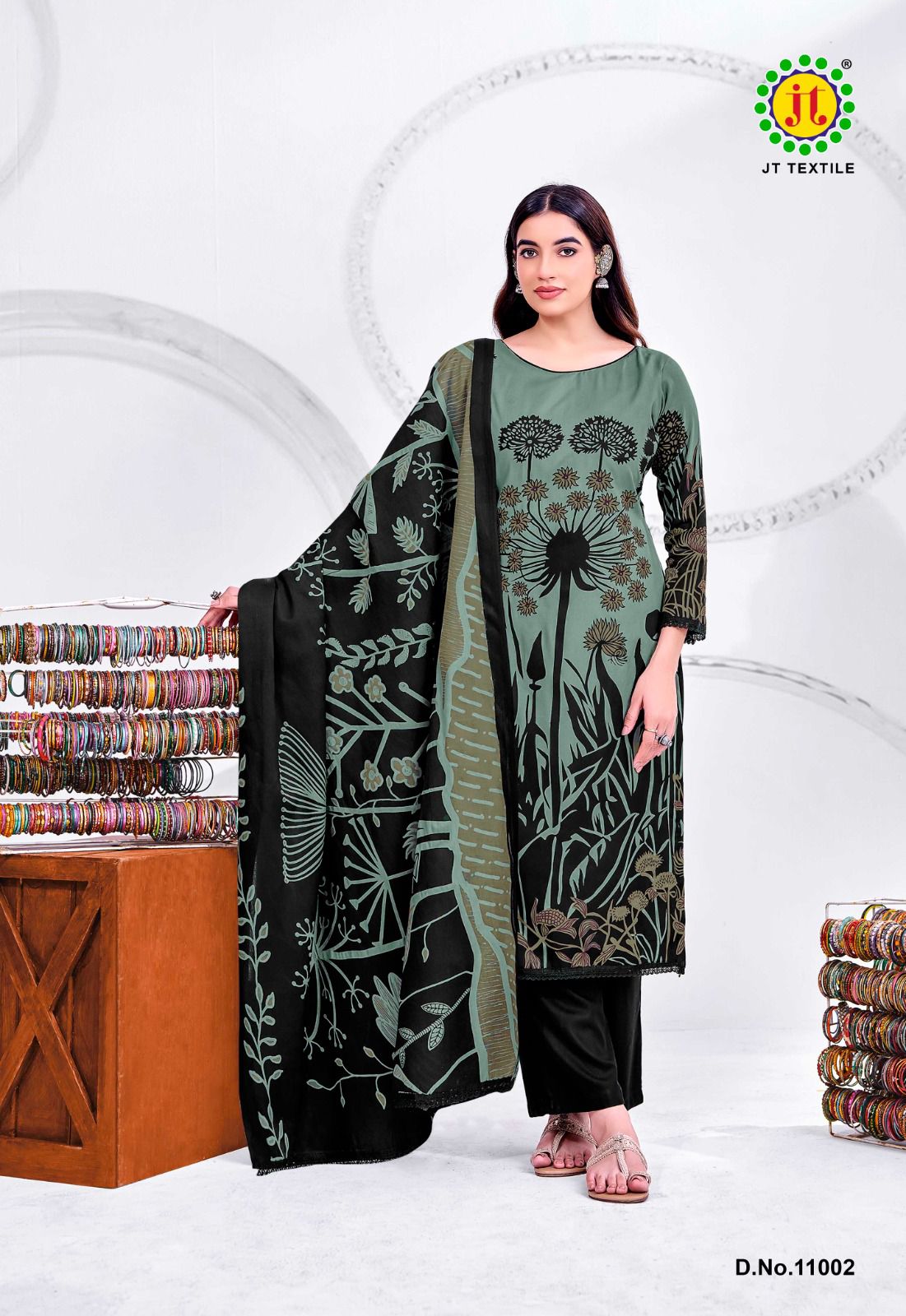 Nigaar Vol 11 Jt Rayon Pant Style Suits Wholesale