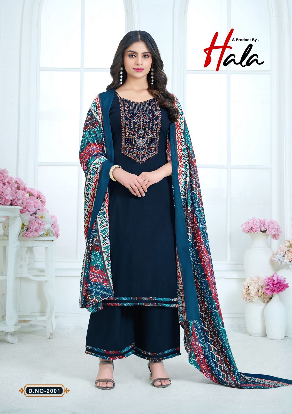 Nigaar Vol 2 Hala Reyon Karachi Salwar Suits Supplier Gujarat