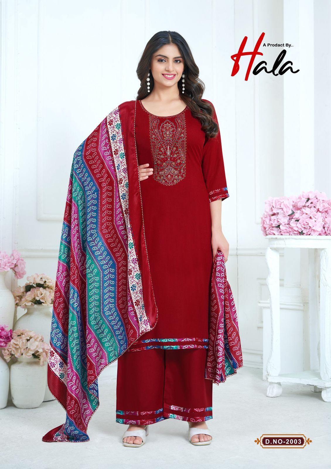 Nigaar Vol 2 Hala Reyon Karachi Salwar Suits Supplier Gujarat