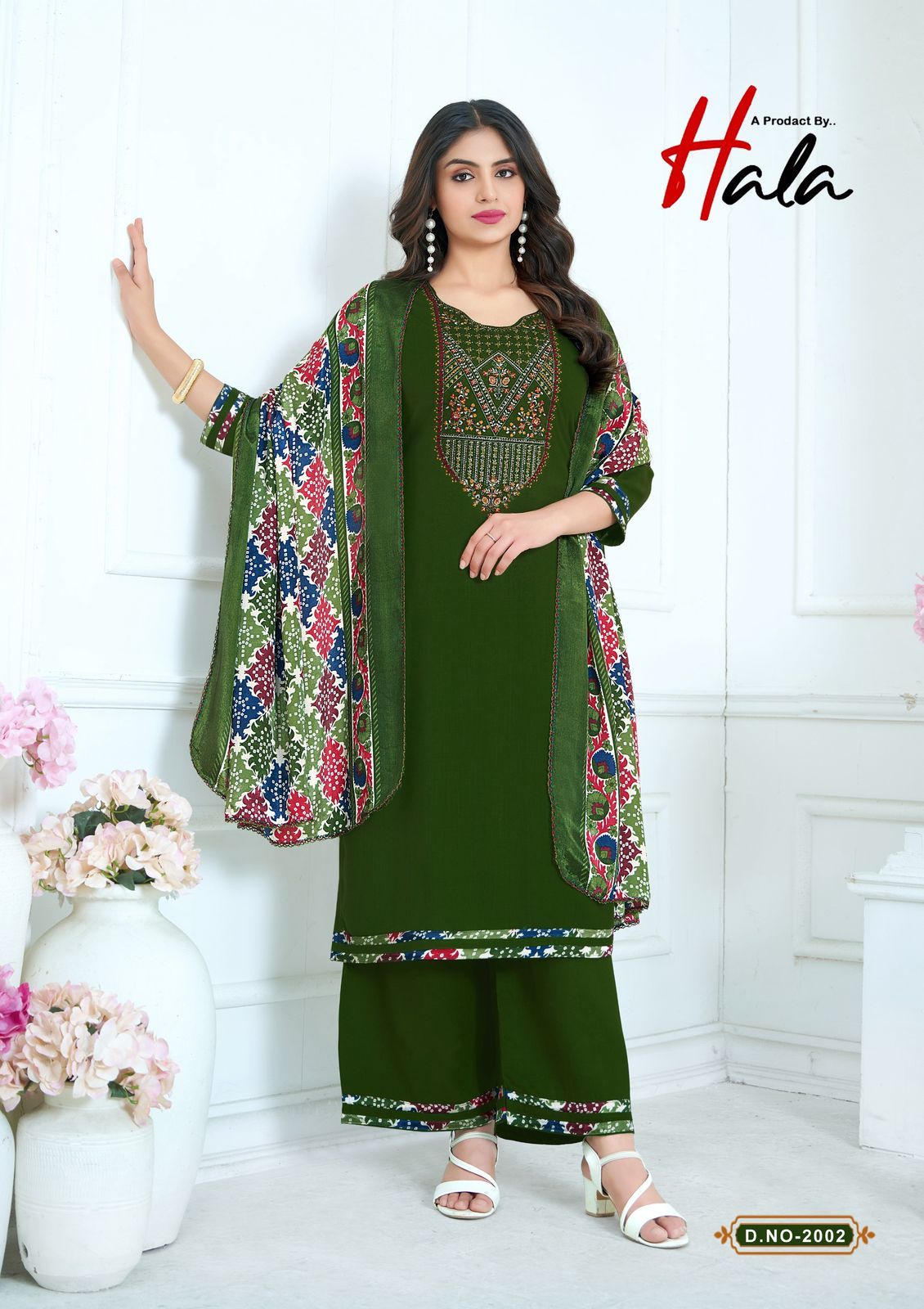 Nigaar Vol 2 Hala Reyon Karachi Salwar Suits Supplier Gujarat