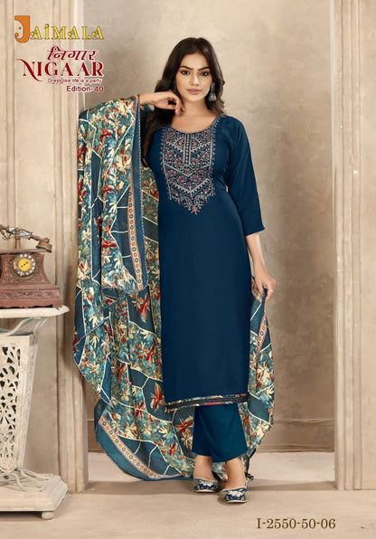 Nigaar Vol 40 Alok Jaimala Pakistani Salwar Suits Supplier