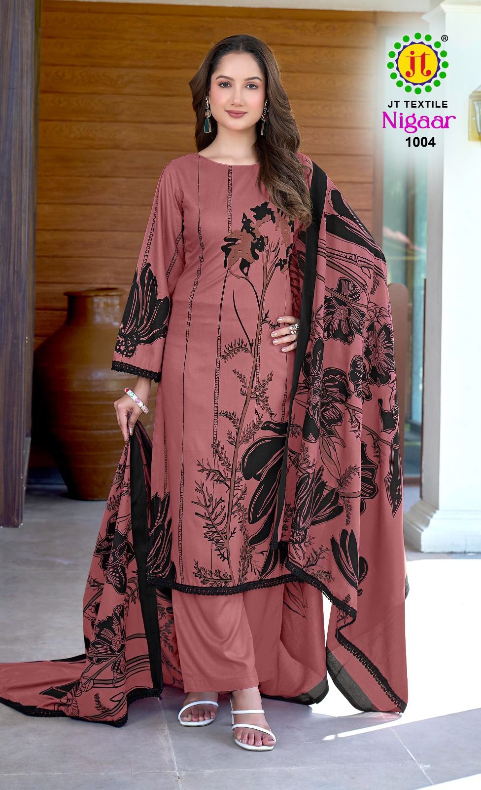 Nigaar Vol 1 Jt Rayon Pant Style Suits Wholesaler Ahmedabad