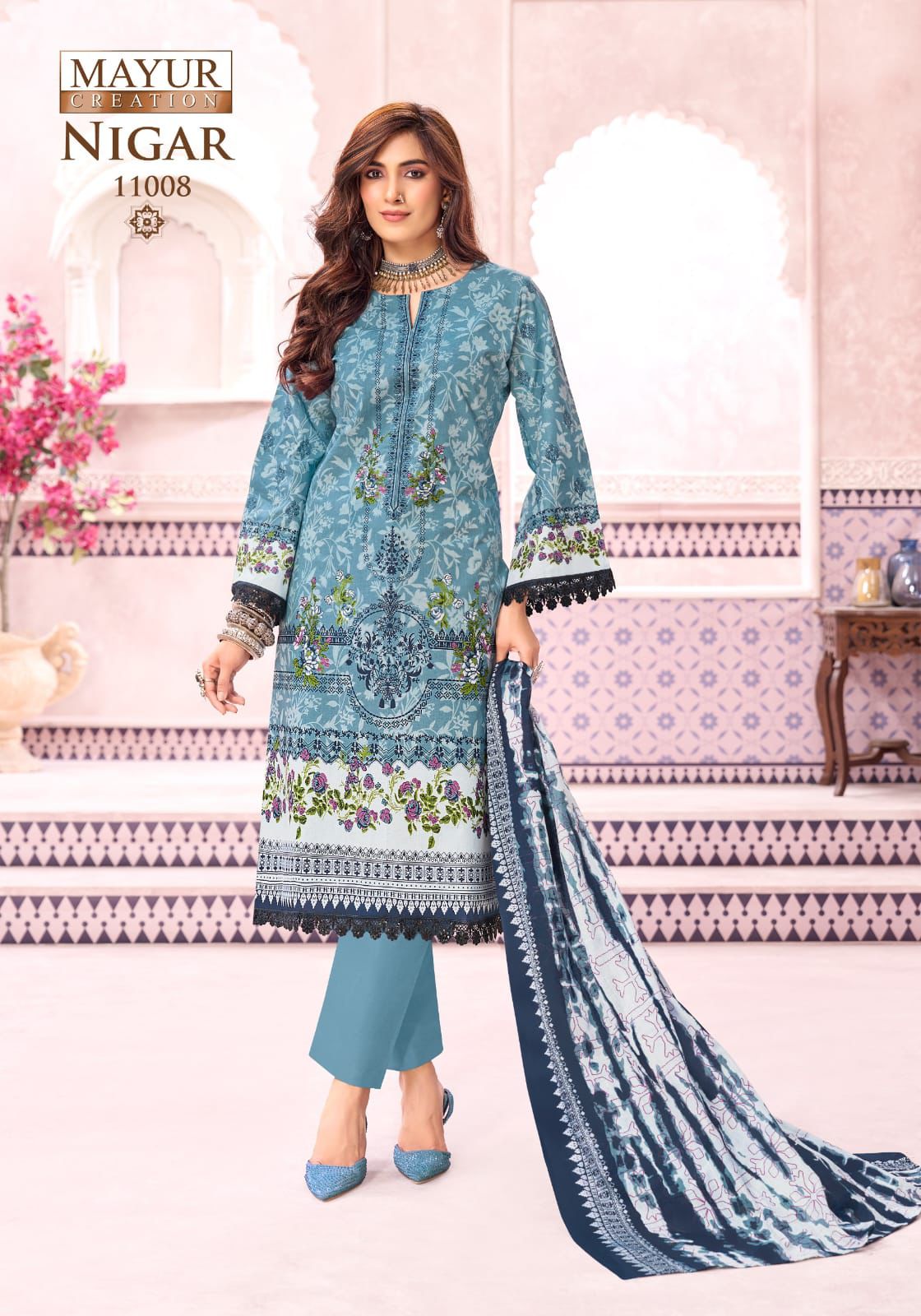 Nigar Vol 11 Mayur Creation Cotton Karachi Salwar Suits Manufacturer India