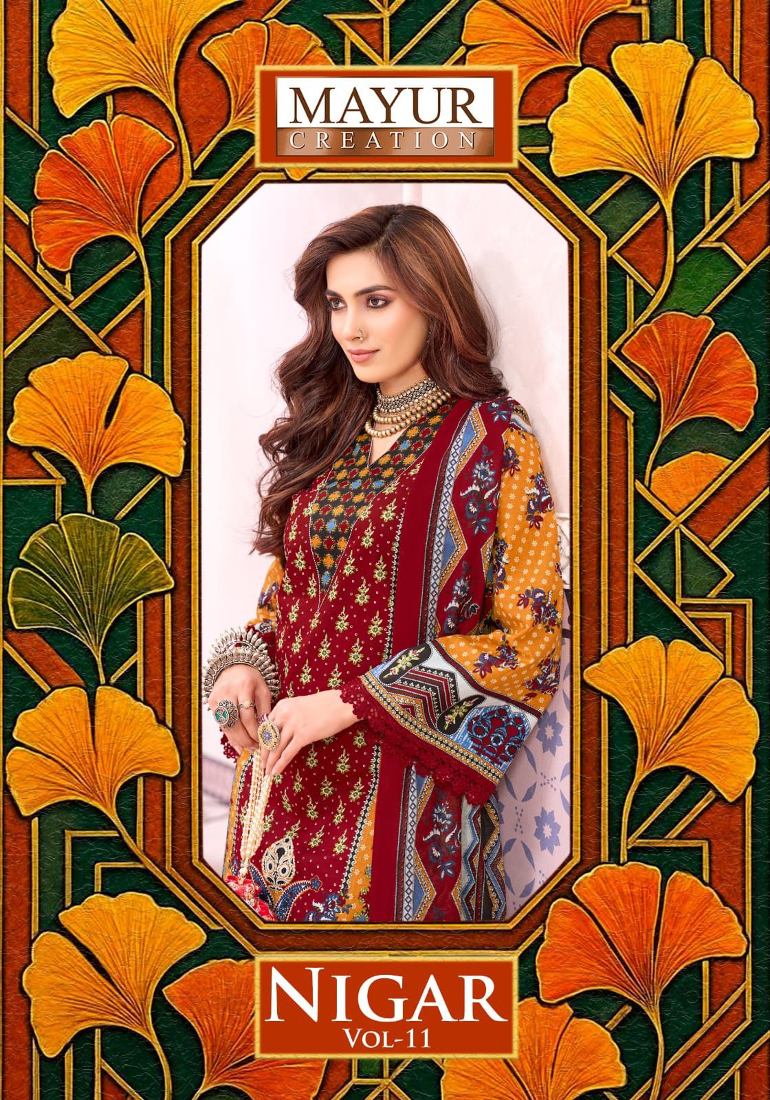 Nigar Vol 11 Mayur Creation Cotton Karachi Salwar Suits Manufacturer India