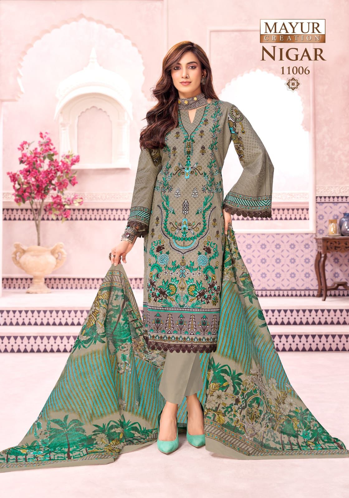 Nigar Vol 11 Mayur Creation Cotton Karachi Salwar Suits Manufacturer India