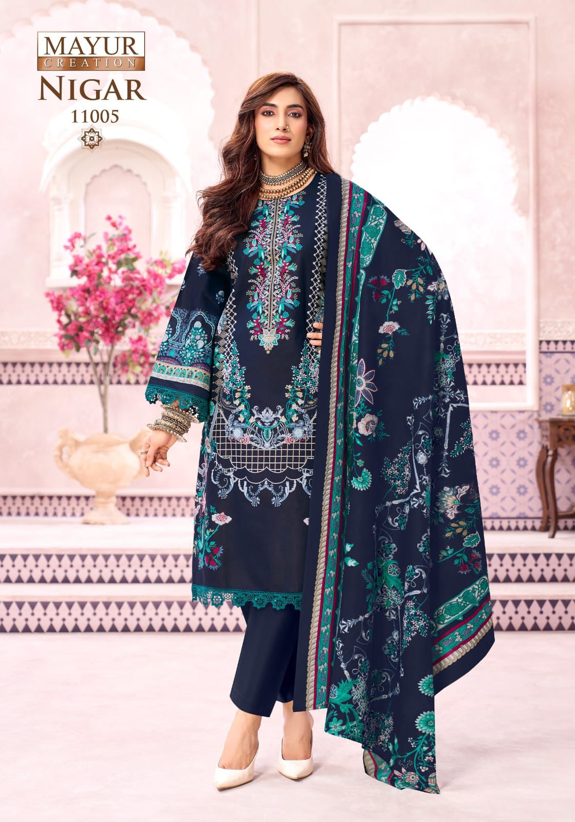 Nigar Vol 11 Mayur Creation Cotton Karachi Salwar Suits Manufacturer India