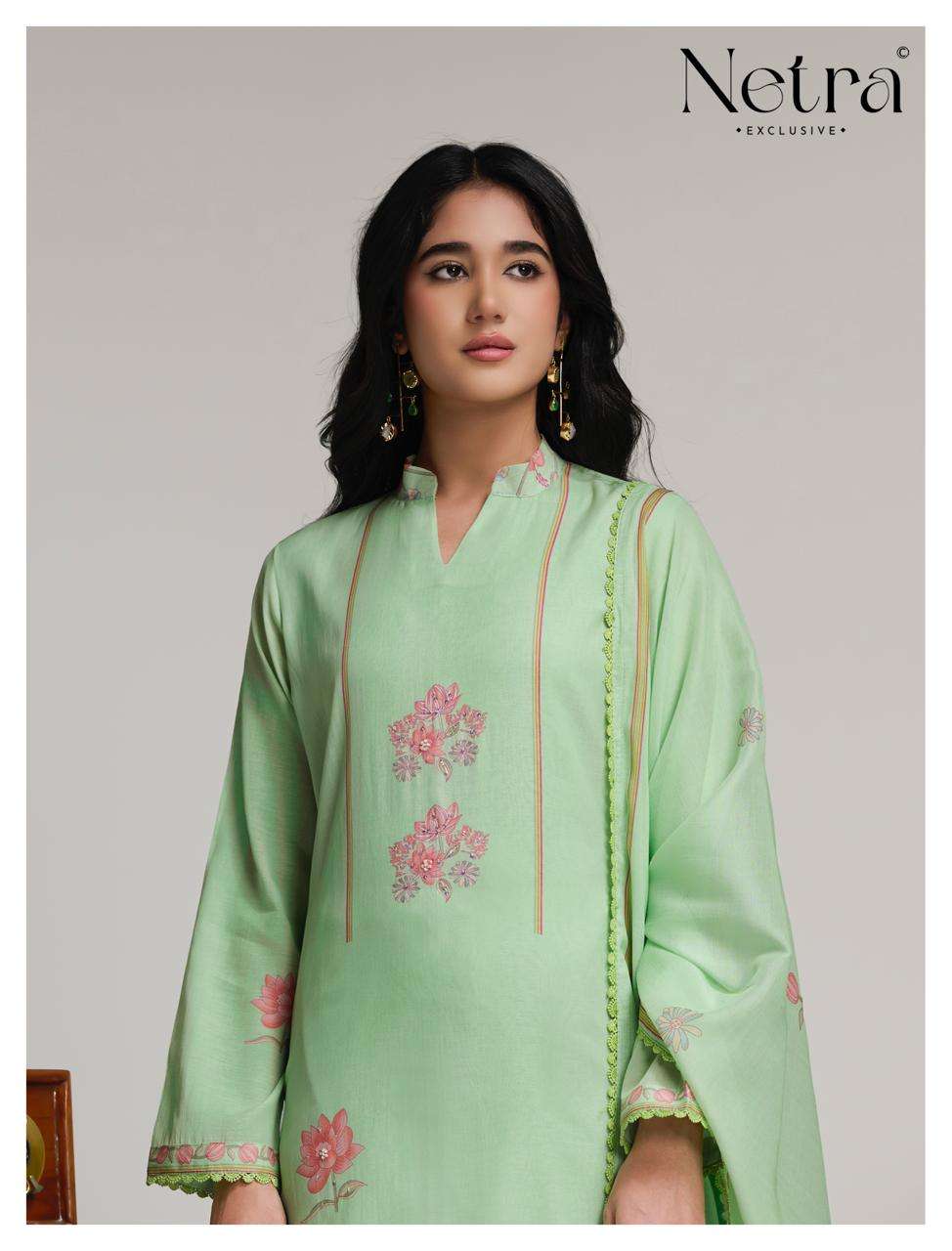 Niha Netra Banarasi Pant Style Suits Supplier Ahmedabad