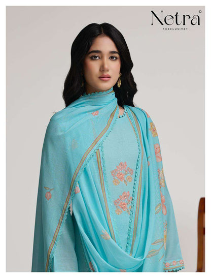 Niha Netra Banarasi Pant Style Suits Supplier Ahmedabad