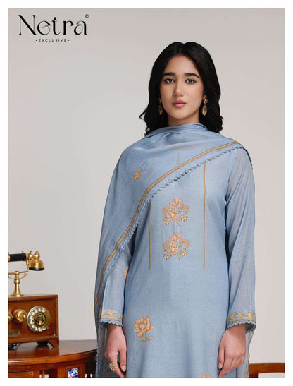Niha Netra Banarasi Pant Style Suits Supplier Ahmedabad