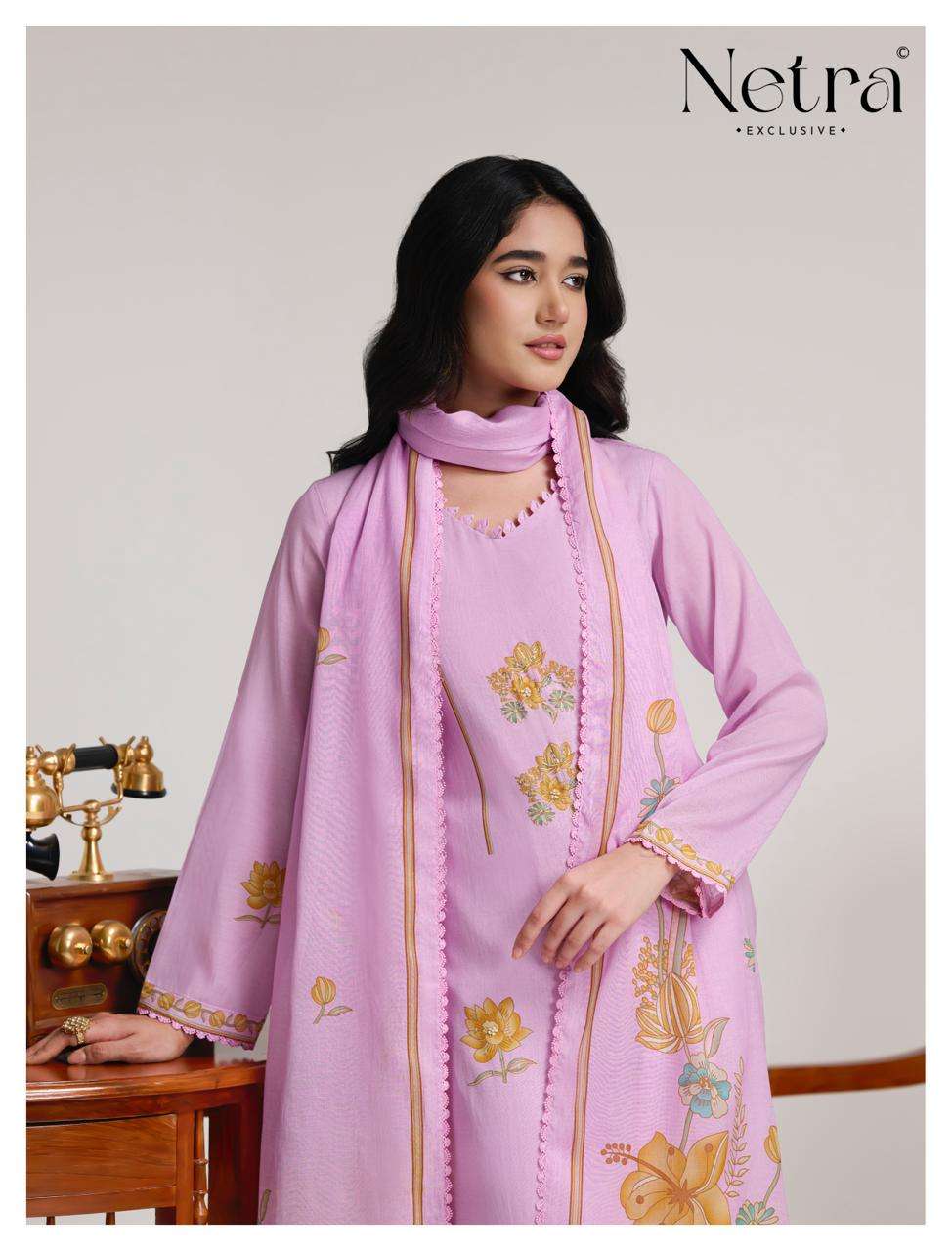 Niha Netra Banarasi Pant Style Suits Supplier Ahmedabad