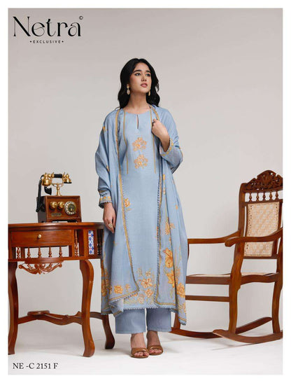 Niha Netra Banarasi Pant Style Suits Supplier Ahmedabad