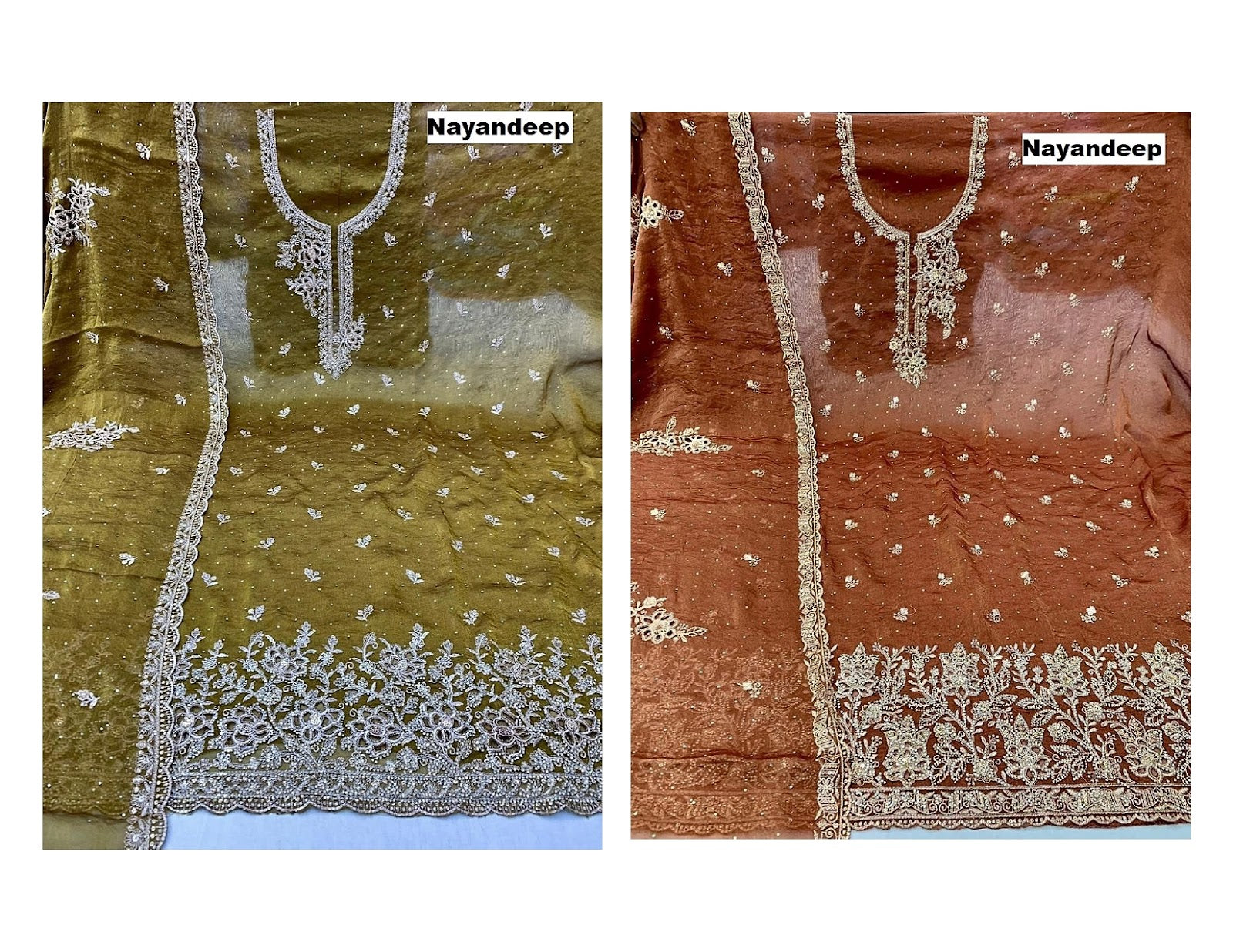 Niharika Nayandeep Moss Salwar Suits Wholesaler India