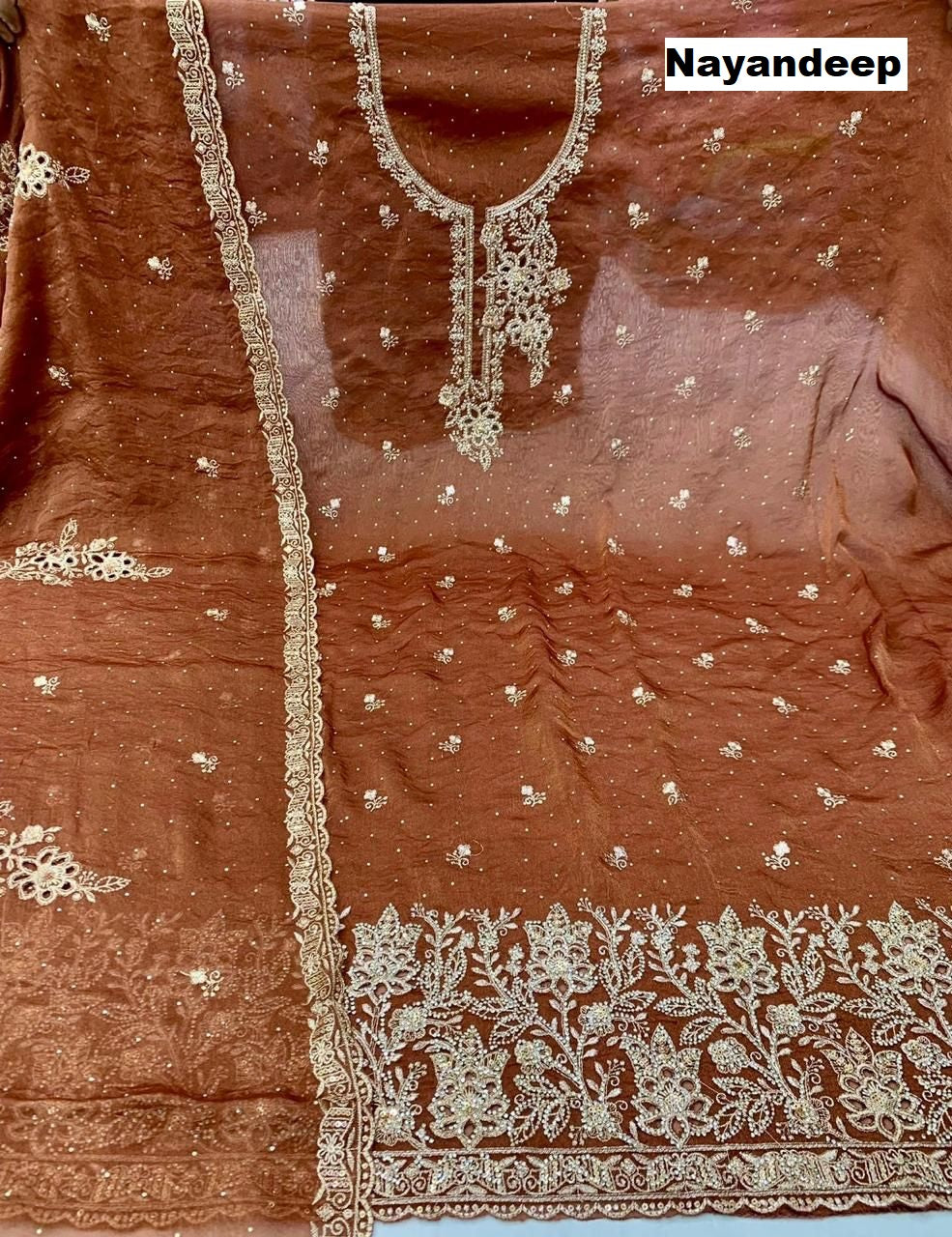 Niharika Nayandeep Moss Salwar Suits Wholesaler India