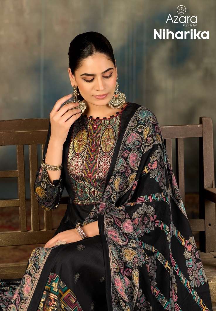 Niharika Radhika Fashion Azara Viscose Karachi Salwar Suits Wholesale Price