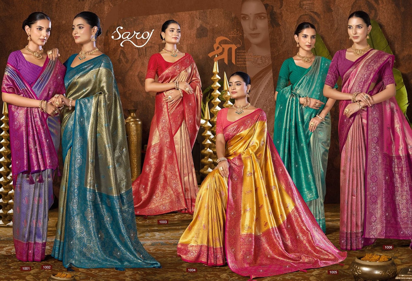Niharika Silk Saroski Vol 4 Saroj Sarees Wholesale