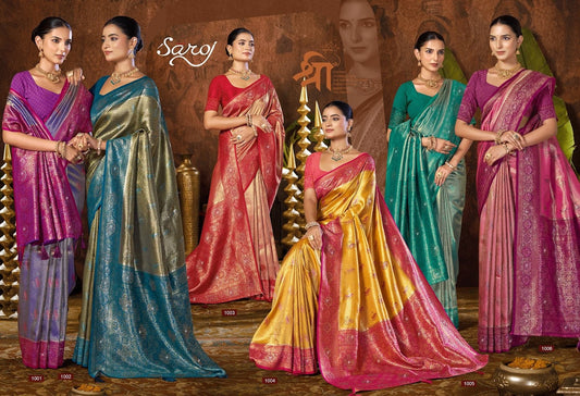 Niharika Silk Saroski Vol 4 Saroj Sarees Wholesale