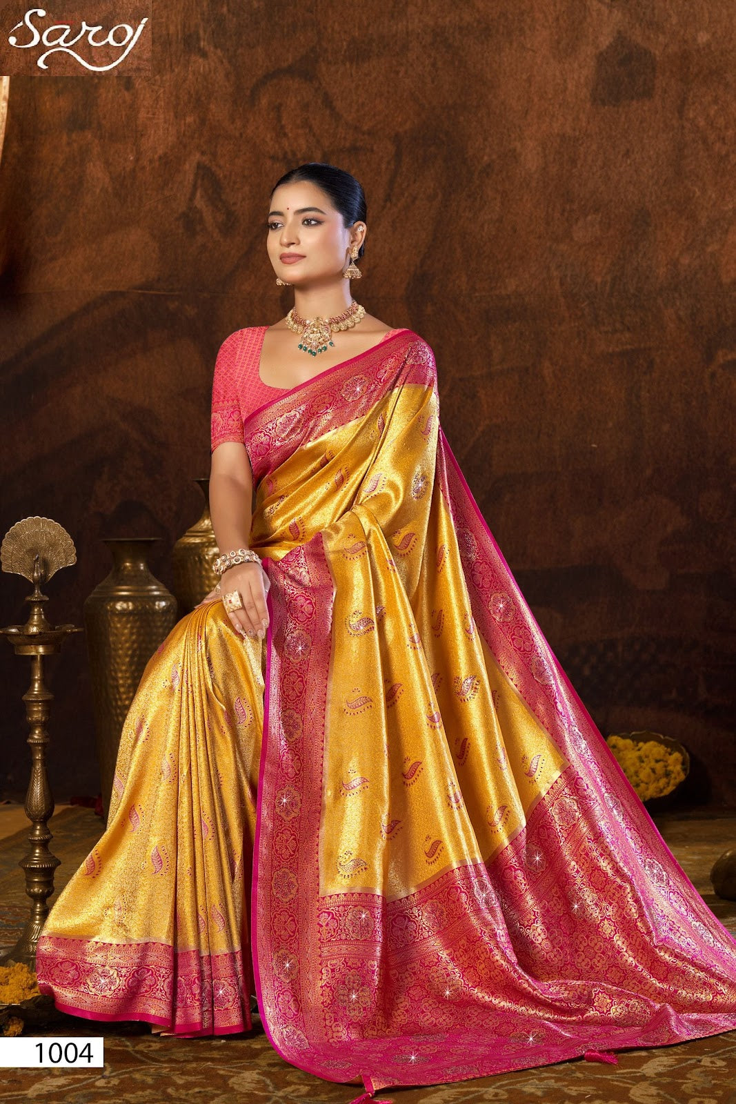 Niharika Silk Saroski Vol 4 Saroj Sarees Wholesale