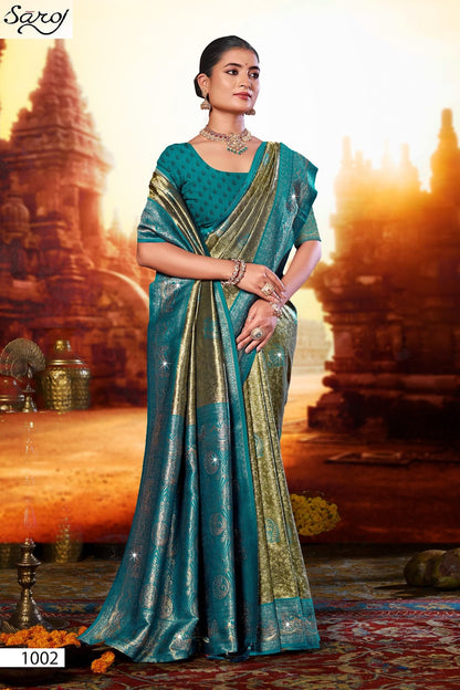 Niharika Silk Saroski Vol 5 Saroj Sarees Manufacturer