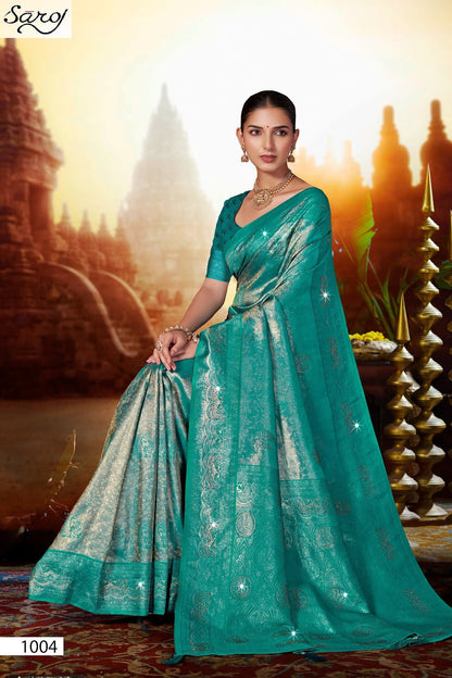 Niharika Silk Saroski Vol 5 Saroj Sarees Manufacturer