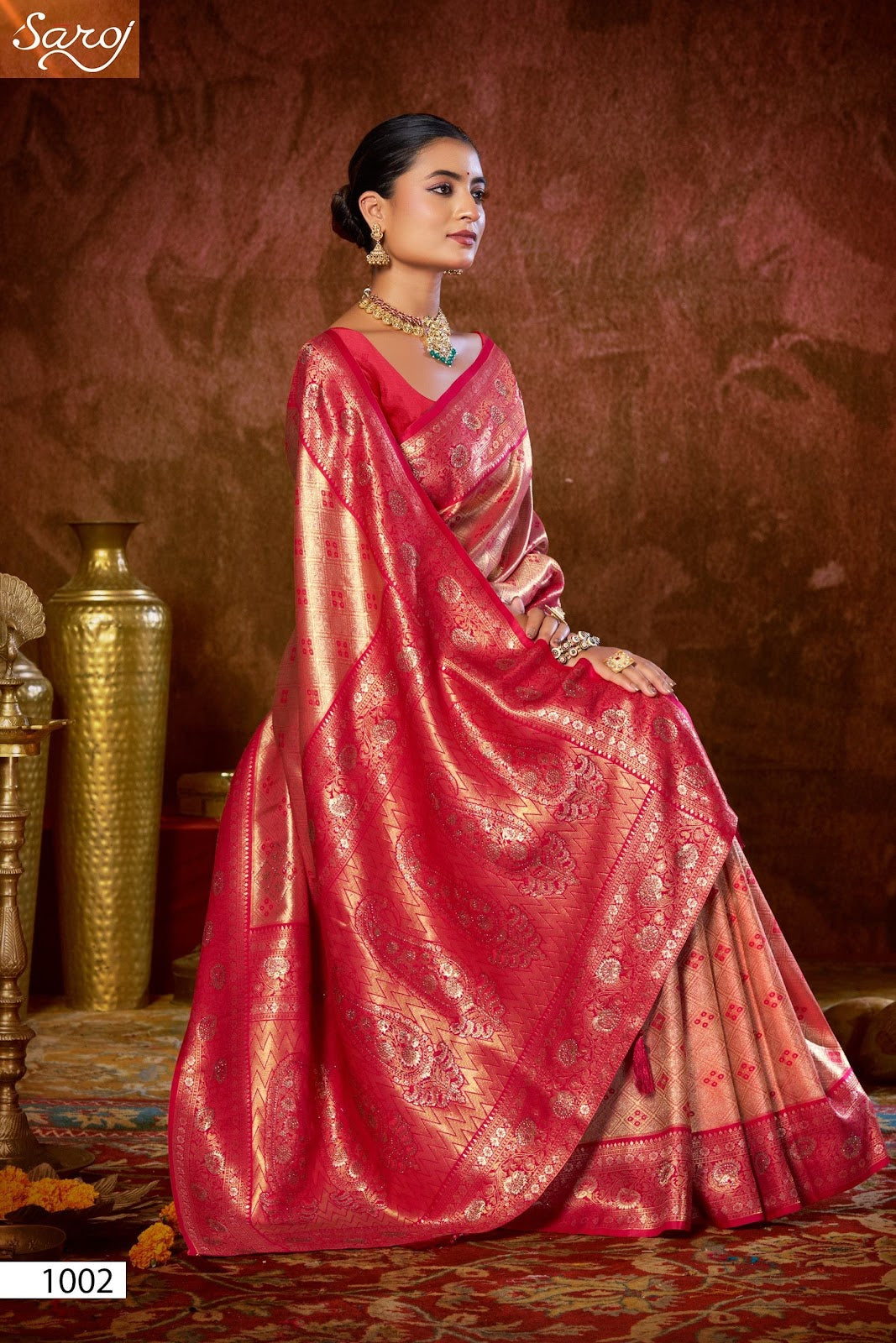 Niharika Silk Saroski Vol 6 Saroj Sarees Supplier