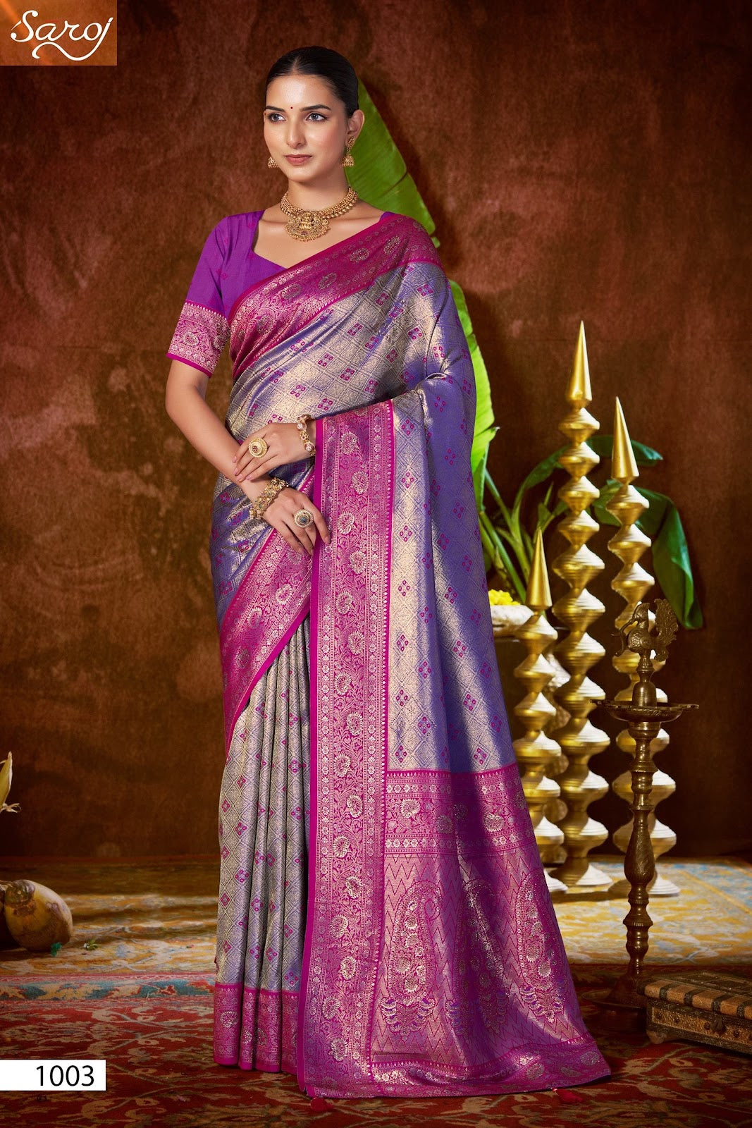 Niharika Silk Saroski Vol 6 Saroj Sarees Supplier