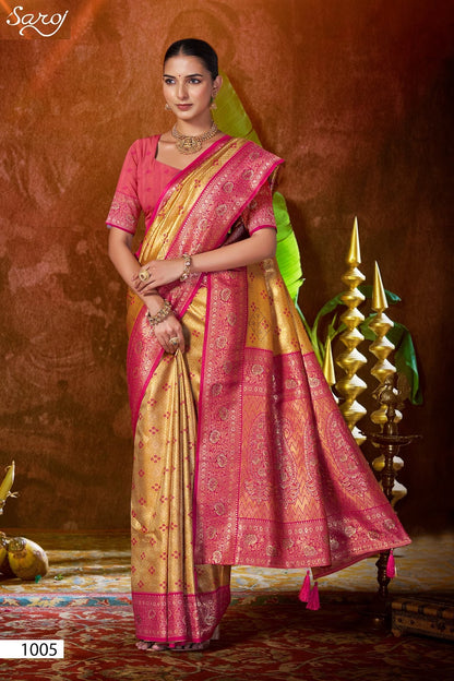 Niharika Silk Saroski Vol 6 Saroj Sarees Supplier