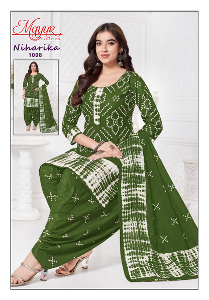 Niharika Vol 1 Mayur Creation Cotton Dress Material Supplier Gujarat