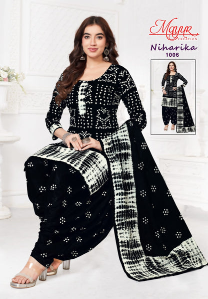 Niharika Vol 1 Mayur Creation Cotton Dress Material Supplier Gujarat