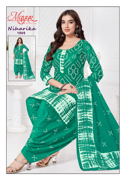 Niharika Vol 1 Mayur Creation Cotton Dress Material Supplier Gujarat
