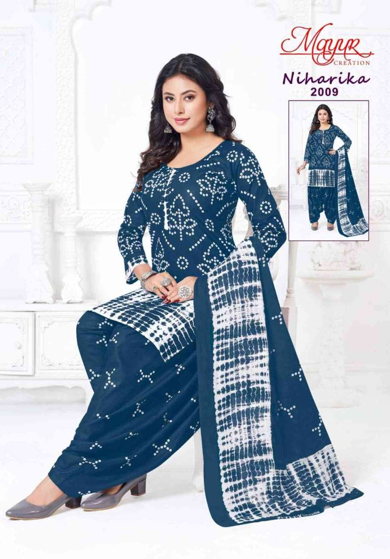 Niharika Vol 2 Mayur Creation Cotton Dress Material Exporter Gujarat