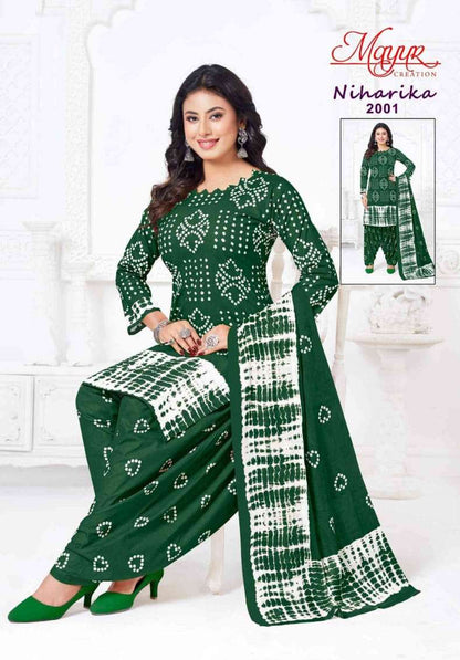 Niharika Vol 2 Mayur Creation Cotton Dress Material Exporter Gujarat