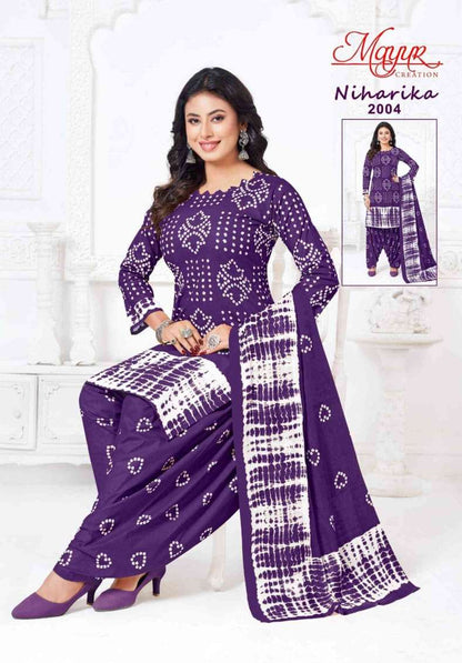 Niharika Vol 2 Mayur Creation Cotton Dress Material Exporter Gujarat