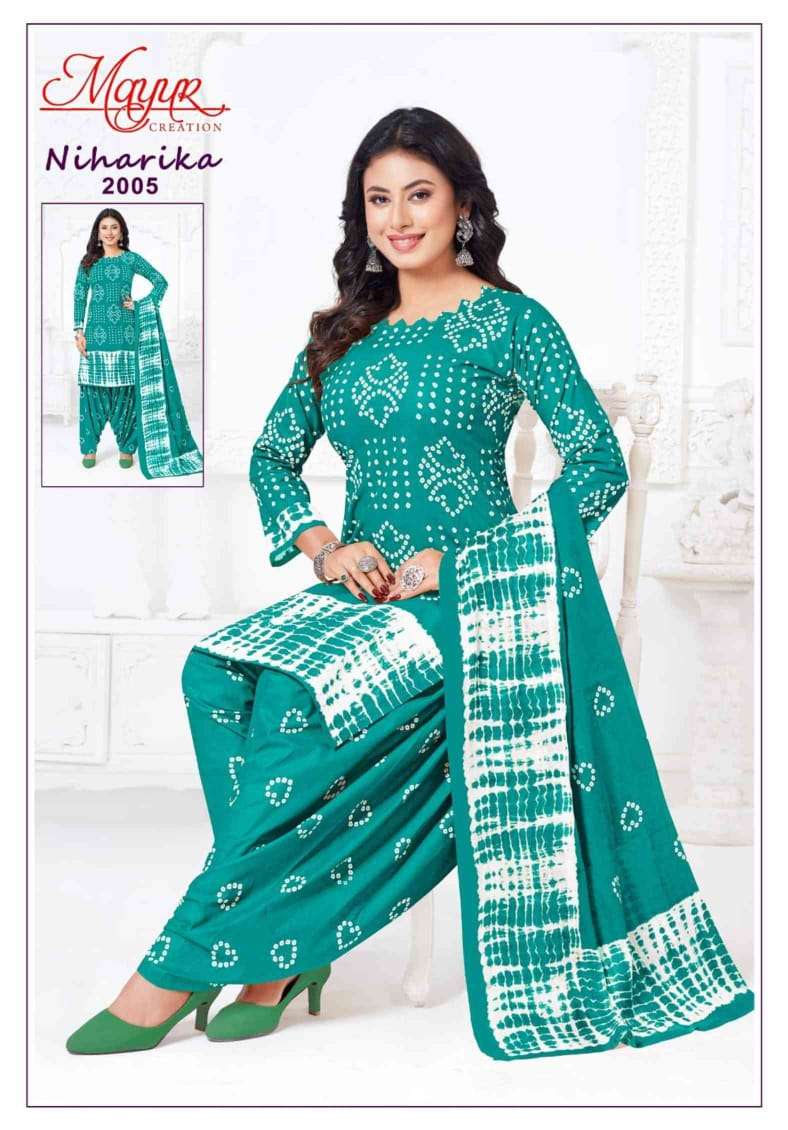 Niharika Vol 2 Mayur Creation Cotton Dress Material Exporter Gujarat