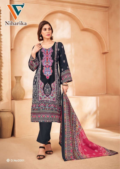 Niharika Vol 2 Vandana Creation Cotton Karachi Salwar Suits Manufacturer