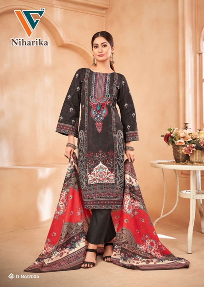 Niharika Vol 2 Vandana Creation Cotton Karachi Salwar Suits Manufacturer