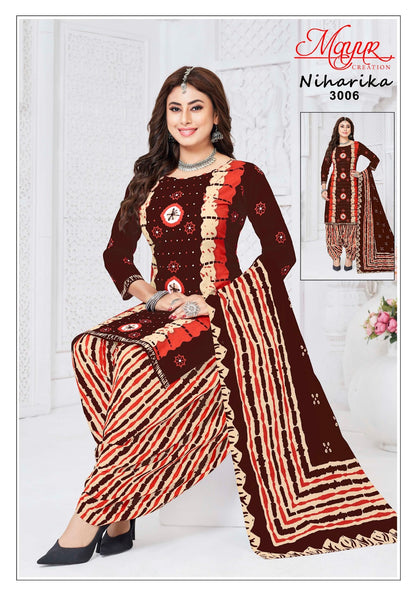 Niharika Vol 3 Mayur Creation Cotton Dress Material Wholesale