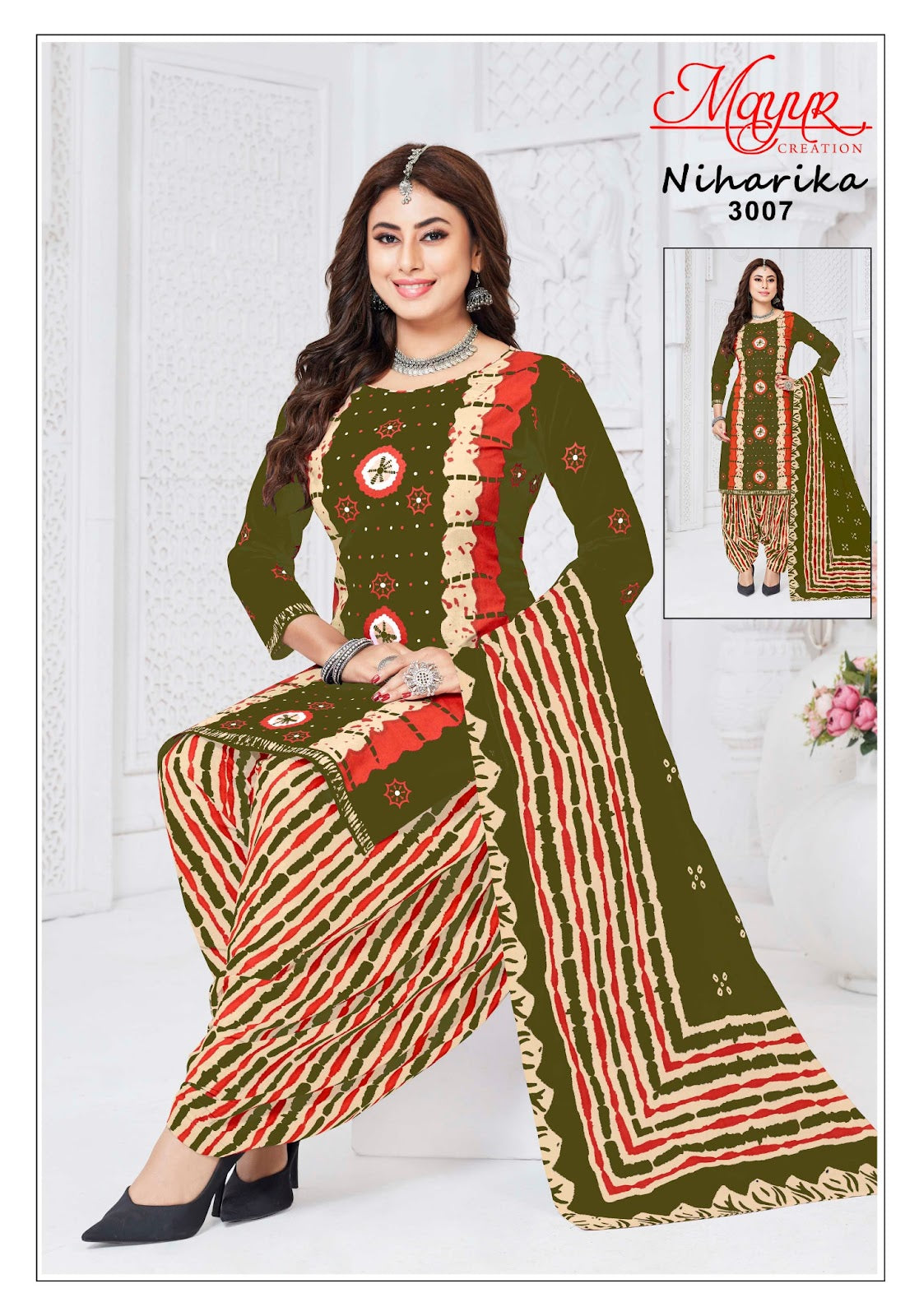 Niharika Vol 3 Mayur Creation Cotton Dress Material Wholesale