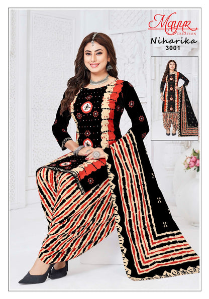 Niharika Vol 3 Mayur Creation Cotton Dress Material Wholesale