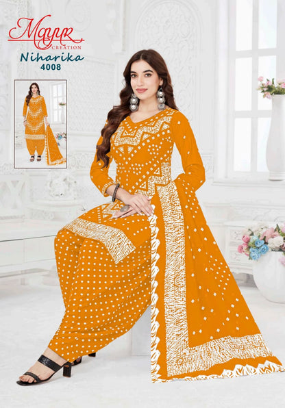 Niharika Vol 4 Mayur Creation Cotton Dress Material Supplier