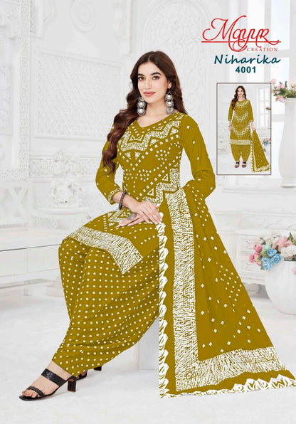 Niharika Vol 4 Mayur Creation Cotton Dress Material Supplier
