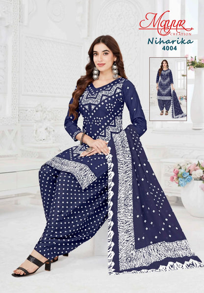 Niharika Vol 4 Mayur Creation Cotton Dress Material Supplier